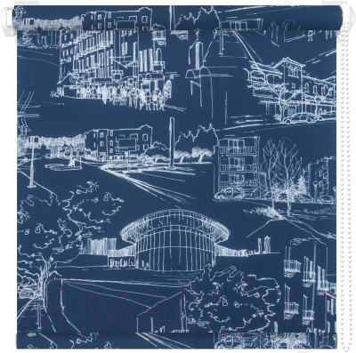 

Рулонная штора АС МАРТ, Город 85x200