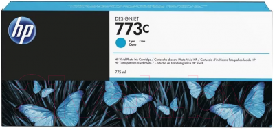 

Картридж HP, Голубой, 773C (C1Q42A)