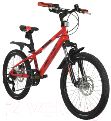 Детский велосипед Novatrack Extreme 20SH6D.EXTREME.RD21