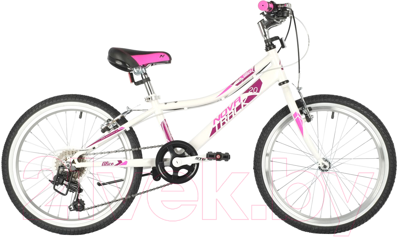 Детский велосипед Novatrack Alice 20SH6V.ALICE.WT21