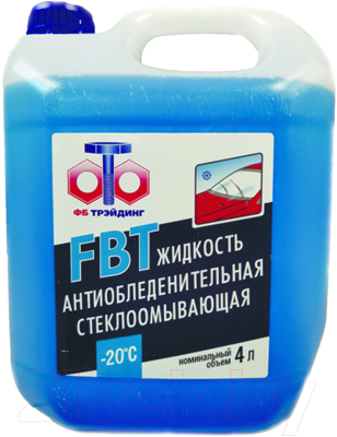 Жидкость стеклоомывающая Forch Антиобледенительная / 61600152F (4л)