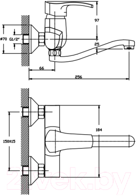 

Смеситель Mixxus, Focus 005 / MX0163