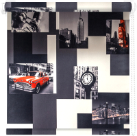 

Рулонная штора АС МАРТ, Нью Йорк 52x200