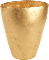 Ваза Greggio Dogale Sole E Luna Foglia Oro Golden Leaf / 51310226 (золото) - 