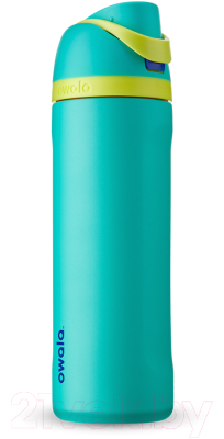 Бутылка для воды Owala FreeSip Stainless Stee / OW-FS24-SSNB (морской зеленый)