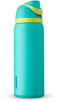 Бутылка для воды Owala FreeSip Stainless Stee / OW-FS32-SSNB (морской зеленый)