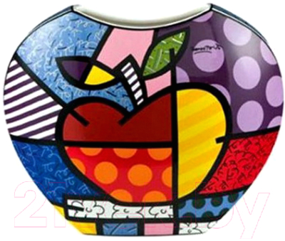 

Ваза Goebel, Pop Art/Romero Britto Большое яблоко / 66-451-10-5