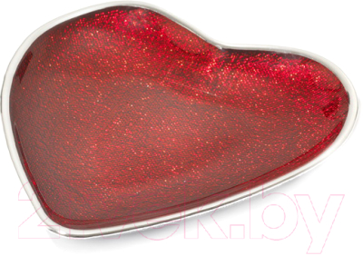 

Фруктовница Greggio, Dogale Cuori Rosso Red Glitter Heart / 51362646