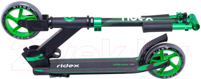 Самокат городской Ridex Gizmo 145мм (зеленый)