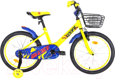Детский велосипед AIST Goofy 2021 (16, желтый)