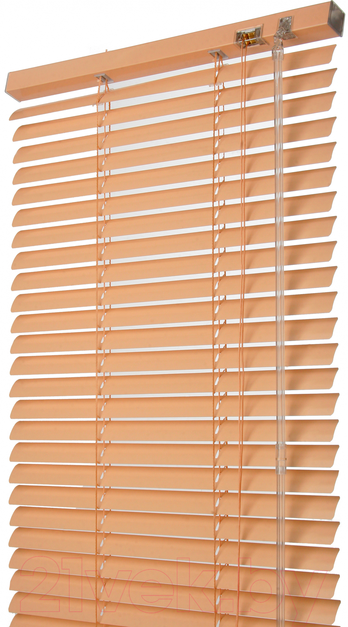 Жалюзи горизонтальные АС МАРТ 330 150x160 (персиковый) — фото 1