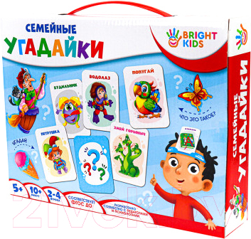 

Развивающая игра РЫЖИЙ КОТ, Угадайки семейные / ИН-7618