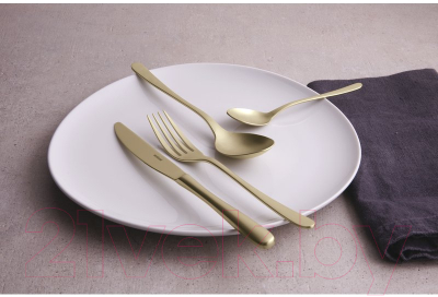 Изображение товара Набор столовых приборов Sambonet Taste Antique Champagne 18/10 PVD / 52653P81 (24пр)