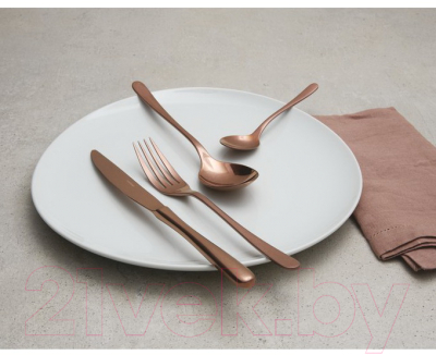 Изображение товара Набор столовых приборов Sambonet Taste Vintage Copper 18/10 PVD / 52453C81 (24пр)