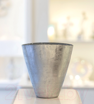 Изображение товара Ваза Greggio Dogale Sole E Luna Foglia / 51310228 (серебристый)