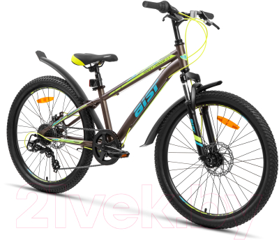 Велосипед AIST Rocky Junior 1.1 2021 (24, серый)