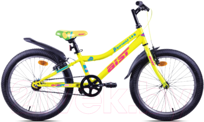 Детский велосипед AIST Serenity 1.0 2021 (20, желтый)