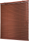 Жалюзи горизонтальные АС МАРТ 9711 70x200 (темно-коричневый) - 