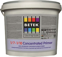 

Грунтовка Betek, Concentrated Primer на водной основе / 1/7-1/10