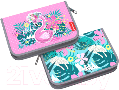Изображение товара Пенал Erich Krause Rose Flamingo / 52551