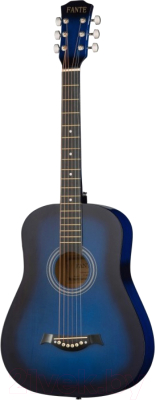 Акустическая гитара Fante FT-R38B-BLS (синий санберст)