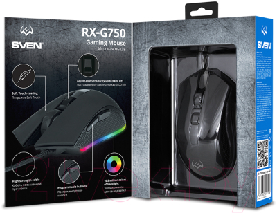 Мышь Sven RX-G750 (черный)