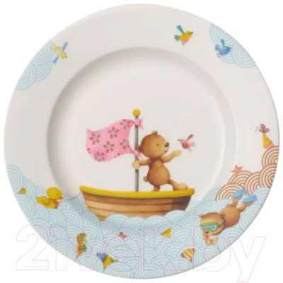 

Тарелка столовая мелкая Villeroy & Boch, Happy As A Bear / 14-8664-2650