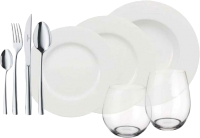 Набор столовой посуды Villeroy & Boch Wonderful World White / 10-1155-9032 (36пр) - 