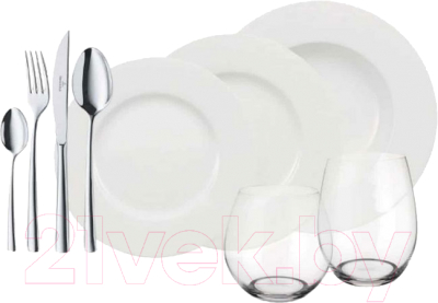 Набор столовой посуды Villeroy & Boch Wonderful World White / 10-1155-9032 (36пр)