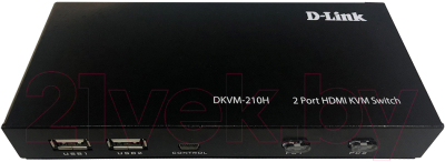 

Переключатель портов D-Link, DKVM-210H/A1A