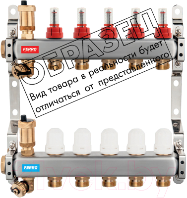 

Коллекторная группа отопления Ferro, SN-RZPU10S