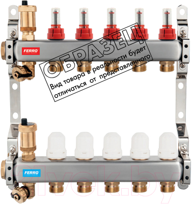 

Коллекторная группа отопления Ferro, SN-RZPU03S