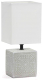 Прикроватная лампа Лючия Пьемонт 505 (серо-белый/белый) - 