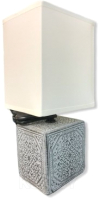 Прикроватная лампа Лючия Пьемонт 505 (темно-серый/белый) - 