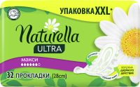 Прокладки гигиенические Naturella Ultra Maxi Quatro Ромашка (32шт) - 