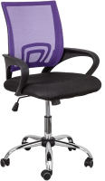 Кресло офисное Седия Ricci Chrome (фиолетовый/черный) - 