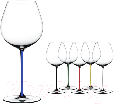 Бокал Riedel Fatto a Mano Old World Pinot Noir / 4900/07D (синий)