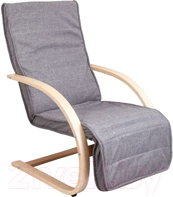 Кресло-качалка Седия Grand (ткань серый)