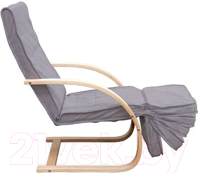 Кресло-качалка Седия Grand (ткань серый)