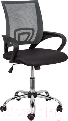 Кресло офисное Седия Ricci Chrome (серый/черный)
