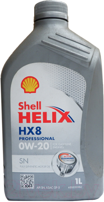 

Моторное масло Shell, Helix HX8 0W20