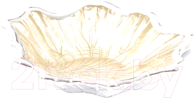 Салатник Greggio Dogale/Dogalini Maple leaf Кленовый лист / 51700406 (серебристый)