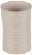 Стакан для зубной щетки и пасты Perfecto Linea 35-126300 (серый) - 
