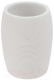 Стакан для зубной щетки и пасты Perfecto Linea 35-105033 (белый) - 