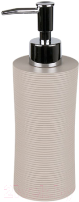 Дозатор для жидкого мыла Perfecto Linea 35-126100 (серый)
