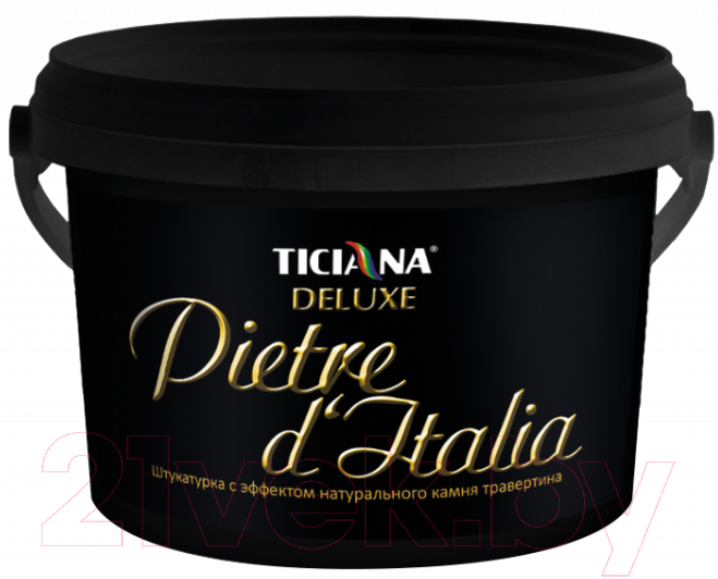Штукатурка готовая декоративная Ticiana Deluxe Pietra d'Italia с эффектом натурального камня