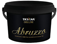 Штукатурка декоративная Ticiana Deluxe Abruzzo с эффектом натурального камня (2.2л, туф) - 