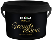 Штукатурка декоративная Ticiana Deluxe Grande Roccia Песчаник (900мл) - 