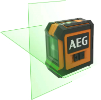 Лазерный нивелир AEG Powertools CLG220-K / 4935472254 (зеленый луч) - 