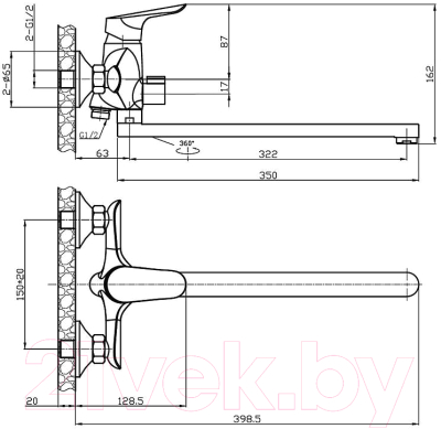 Смеситель Esko Rio 31